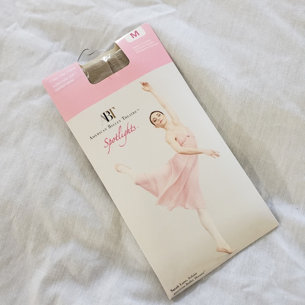 American Ballet Theatre Nude Dance Tights Size M
